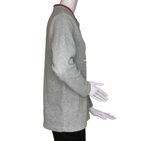 Croft & Barrow Sport Christmas Sweatshirt Top Size Small Gray Snowman Ap… - Picture 5 of 10